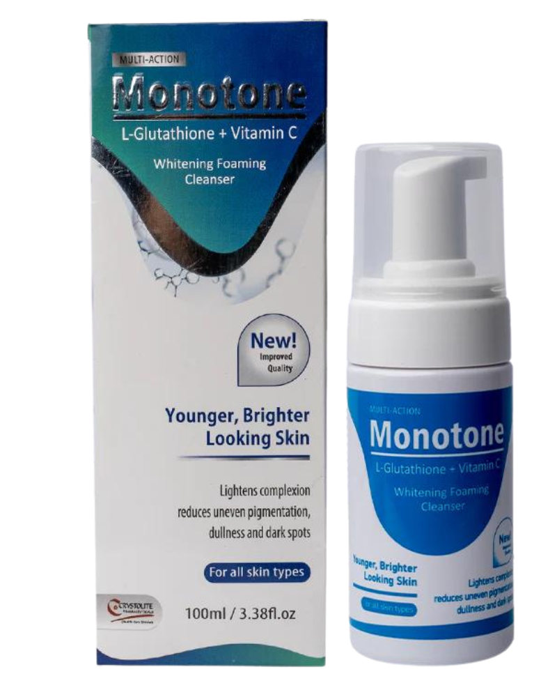 Monotone Whitening Foaming Cleanser, 100 ml