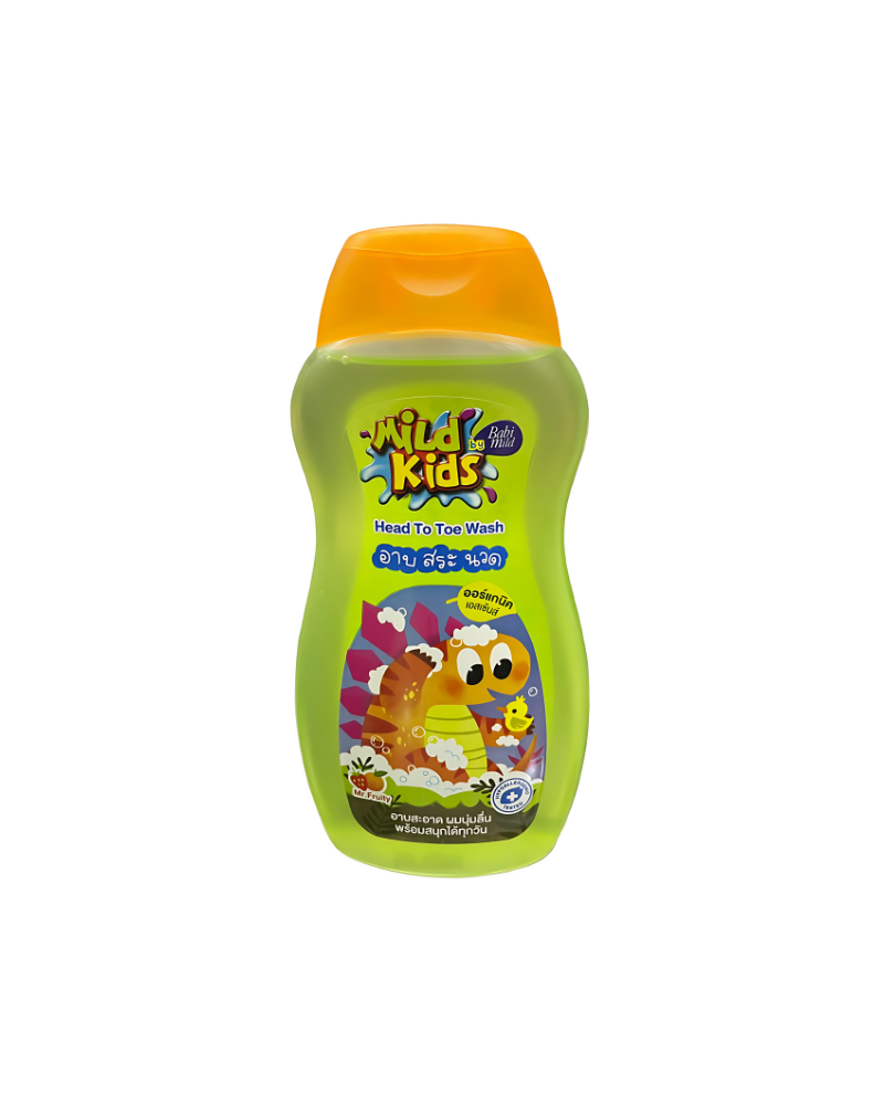 Babi Mild Kids Head-to-Toe Wash, 180 ml