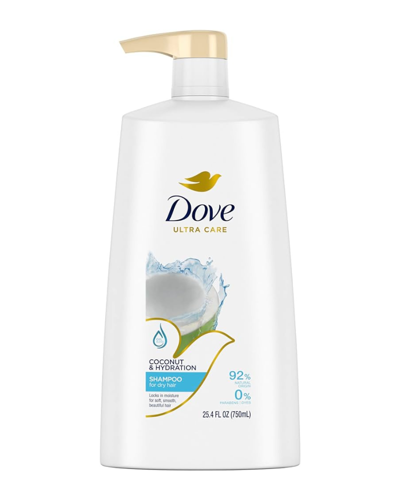 Dove Coconut & Hydration Shampoo, 750 ml