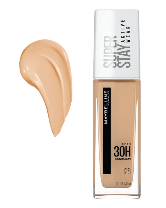 Maybelline Superstay 30 Hour Full Coverage Foundation - 128 Warm Nude