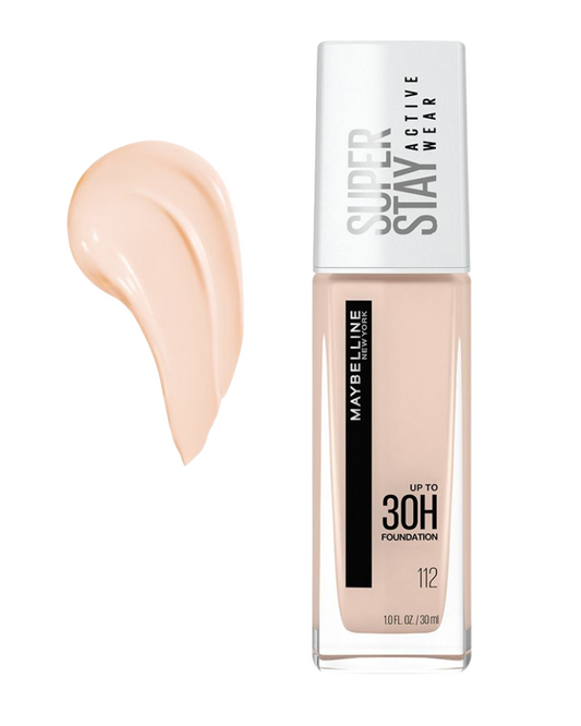 Maybelline Superstay 30 Hour Full Coverage Foundation - 112 Natural Ivory