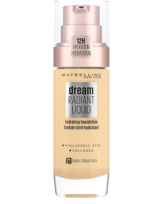 Maybelline Dream Radiant Liquid Hydrating Foundation - 21