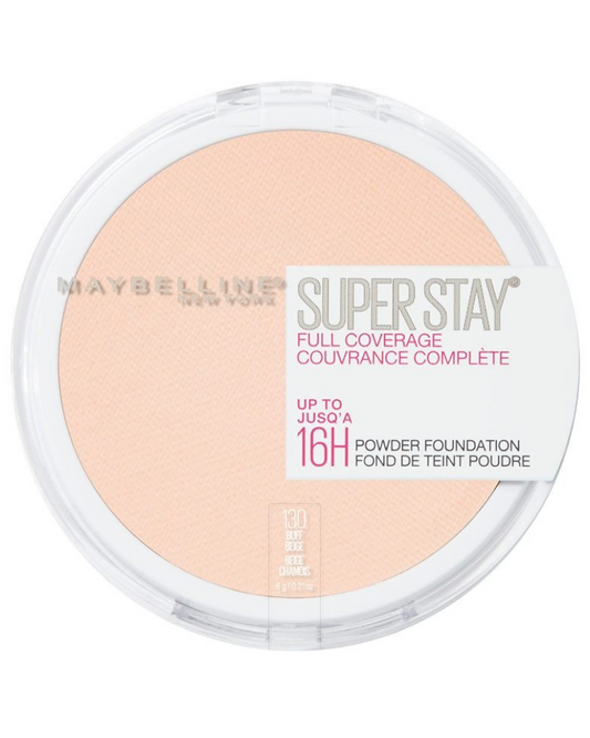 Maybelline Super Stay Full Coverage Powder Foundation - 130 Buff Beige