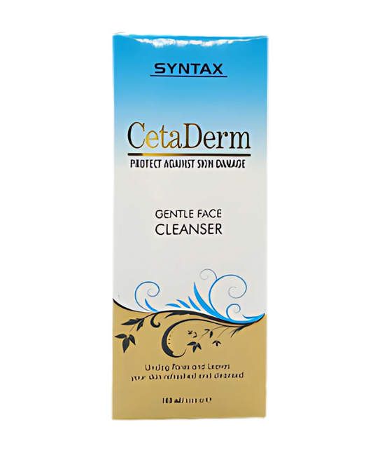 Syntax Cetaderm Gentle Face Cleanser, 100 ml