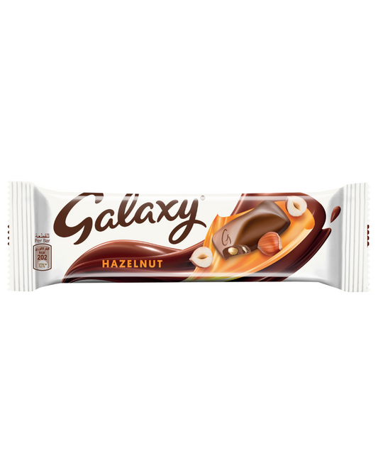 Galaxy Hazelnut Chocolate Bar, 38 g