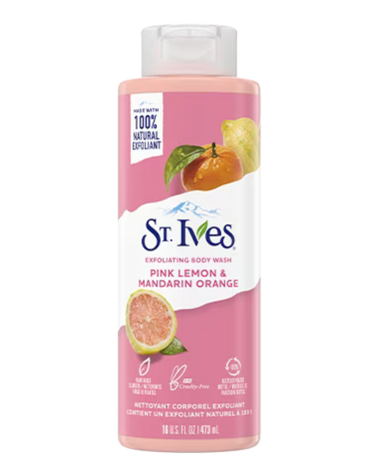 ST. Ives Pink Lemon & Mandarin Orange Body Wash