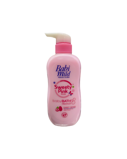 Babi Mild Sweety Pink Plus Baby Bath, 500 ml