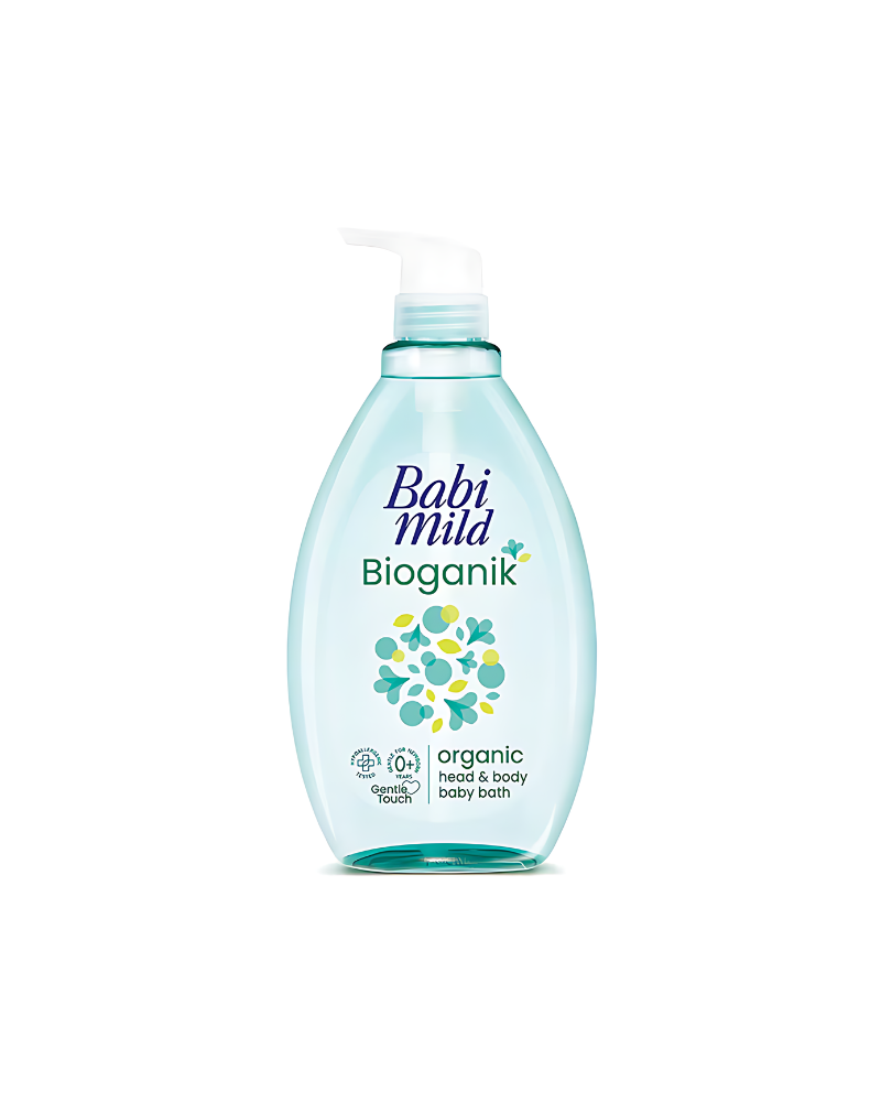 Babi Mild Head & Body Baby Bath, 400 ml