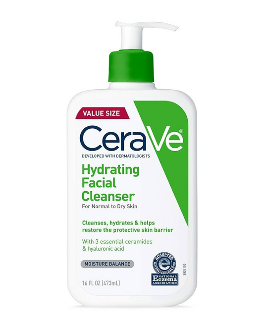 CeraVe Hydrating Facial Cleanser, 473 ml