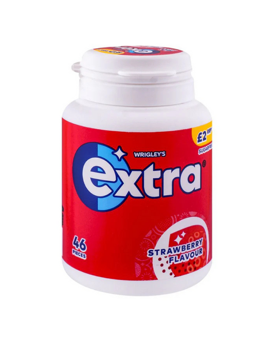 EXTRA Strawberry Bubble Sugar Free Gum, 56g