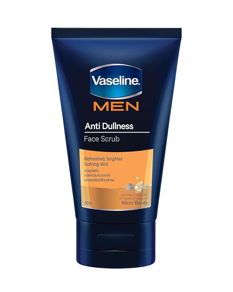 Vaseline Men Anti Dullness Face Scrub, 100g
