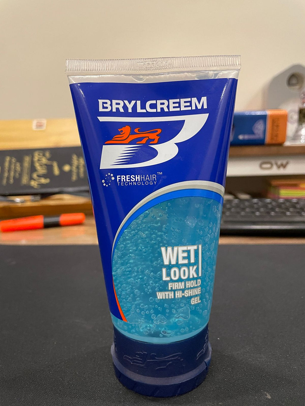 Brylcreem Wet Look Firm Hold Hi-Shine Gel, 150 ml
