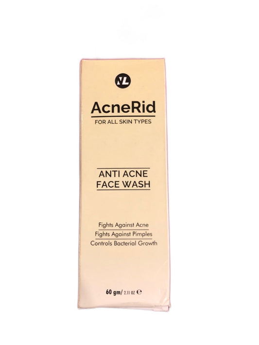 AcneRid Anti Acne Facewash, 60 g