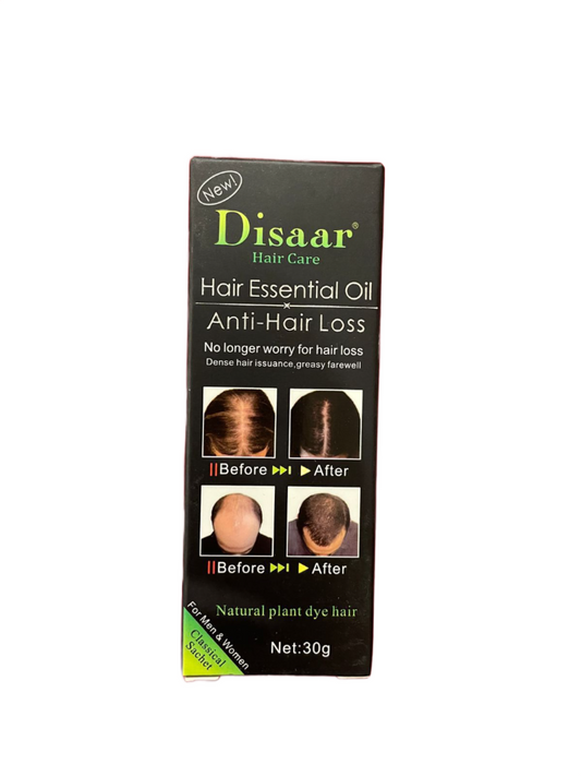 Disaar Hair Essential Oil Anti Hair Loss, 30 ml