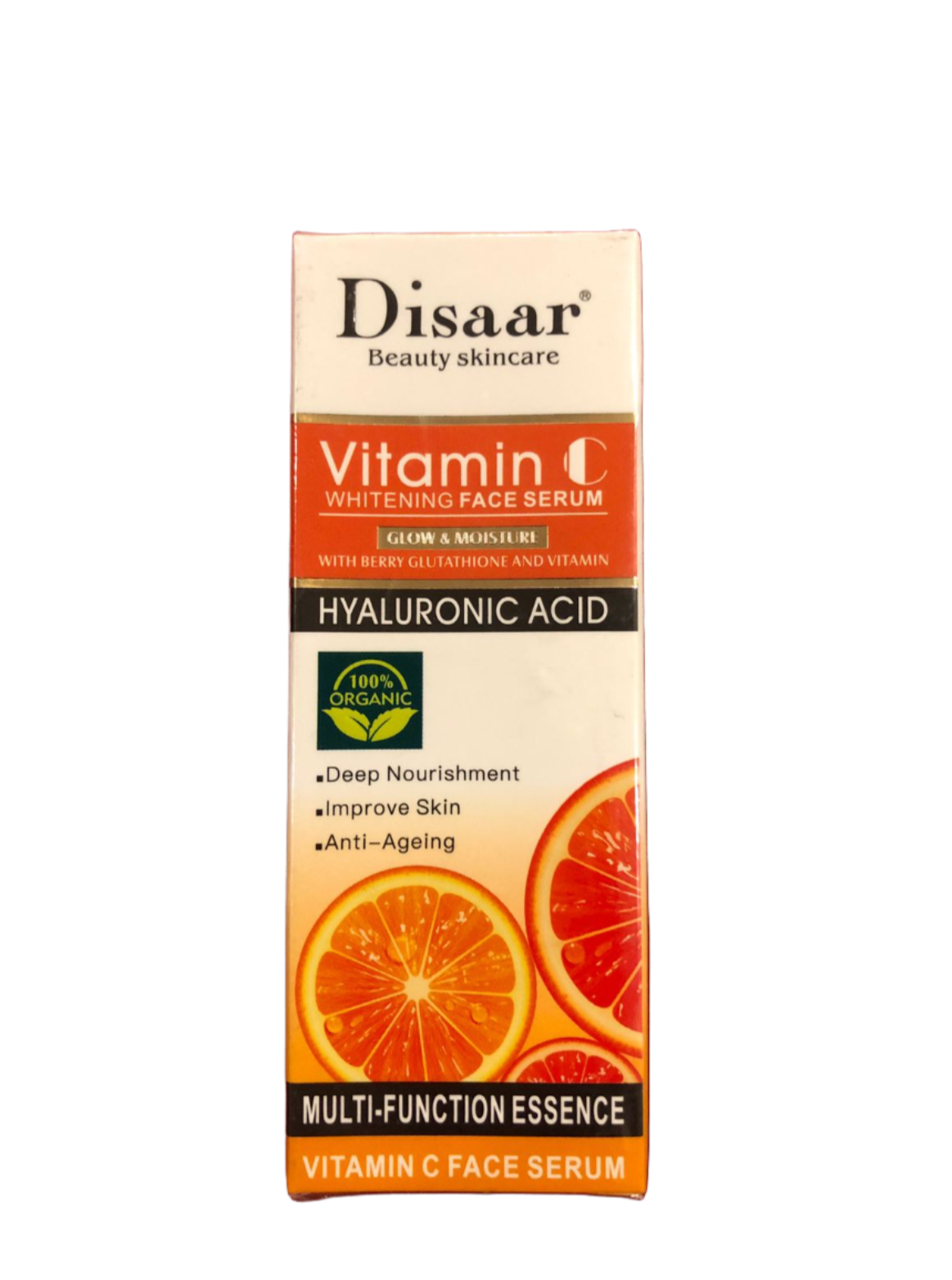 Disaar Vitamin C Hyaluronic Acid Whitening Face Serum, 30 ml