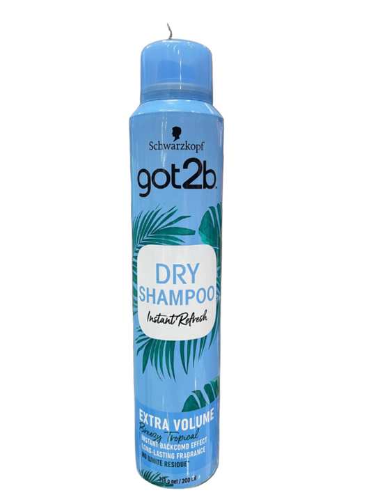 Got2b Extra Volume Dry Shampoo, 200 ml