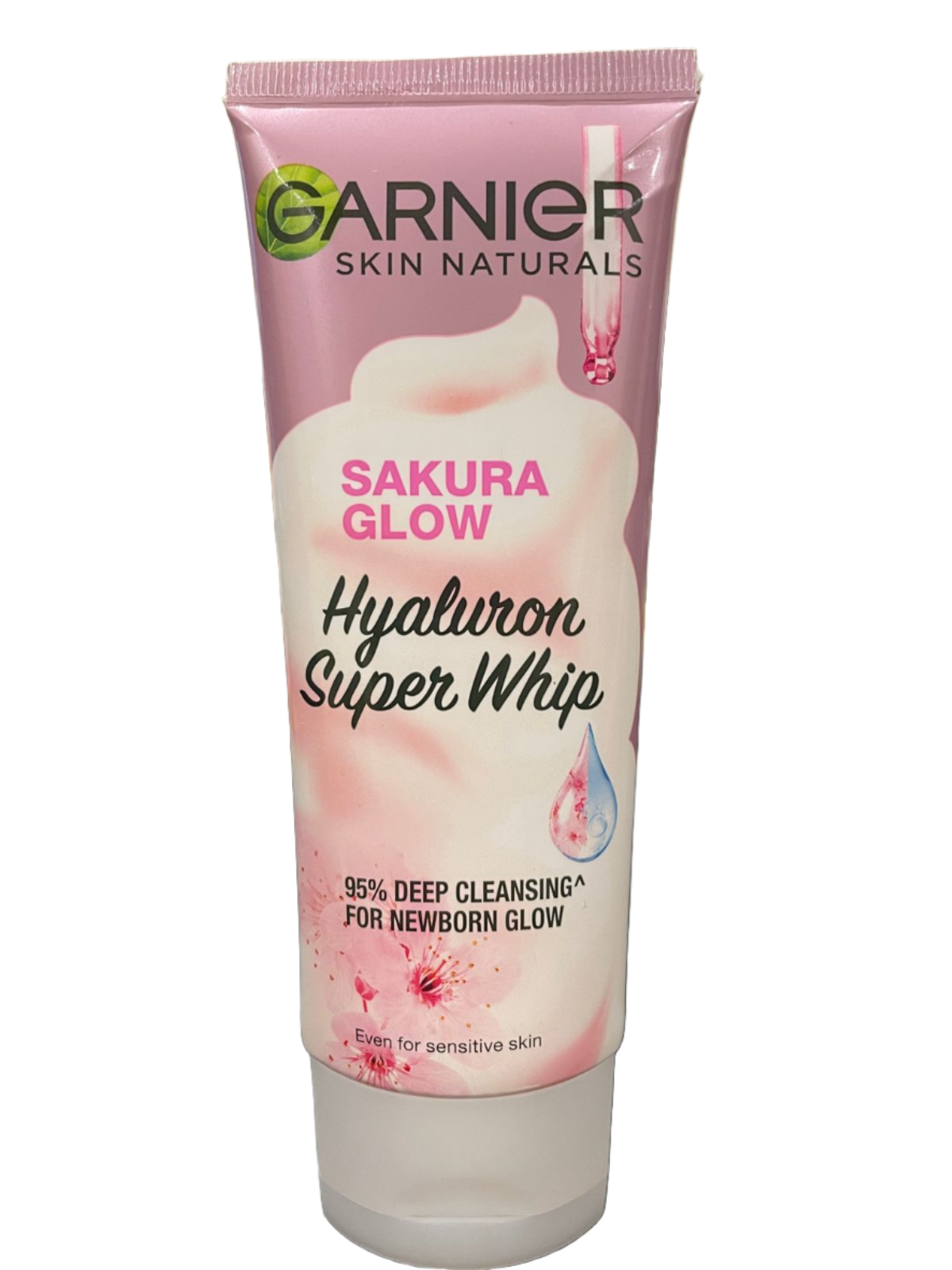 Garnier Sakura Glow Hyaluron Super Whip Foam, 100 ml
