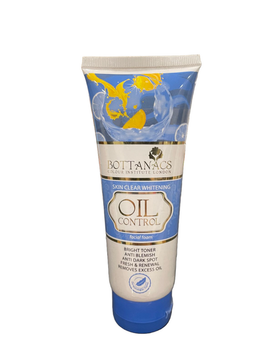 Bottanacs Oil Control Facial Foam, 120 ml