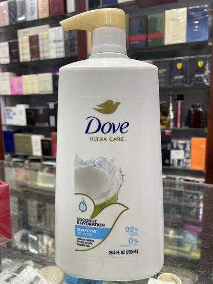 Dove Coconut & Hydration Shampoo, 750 ml