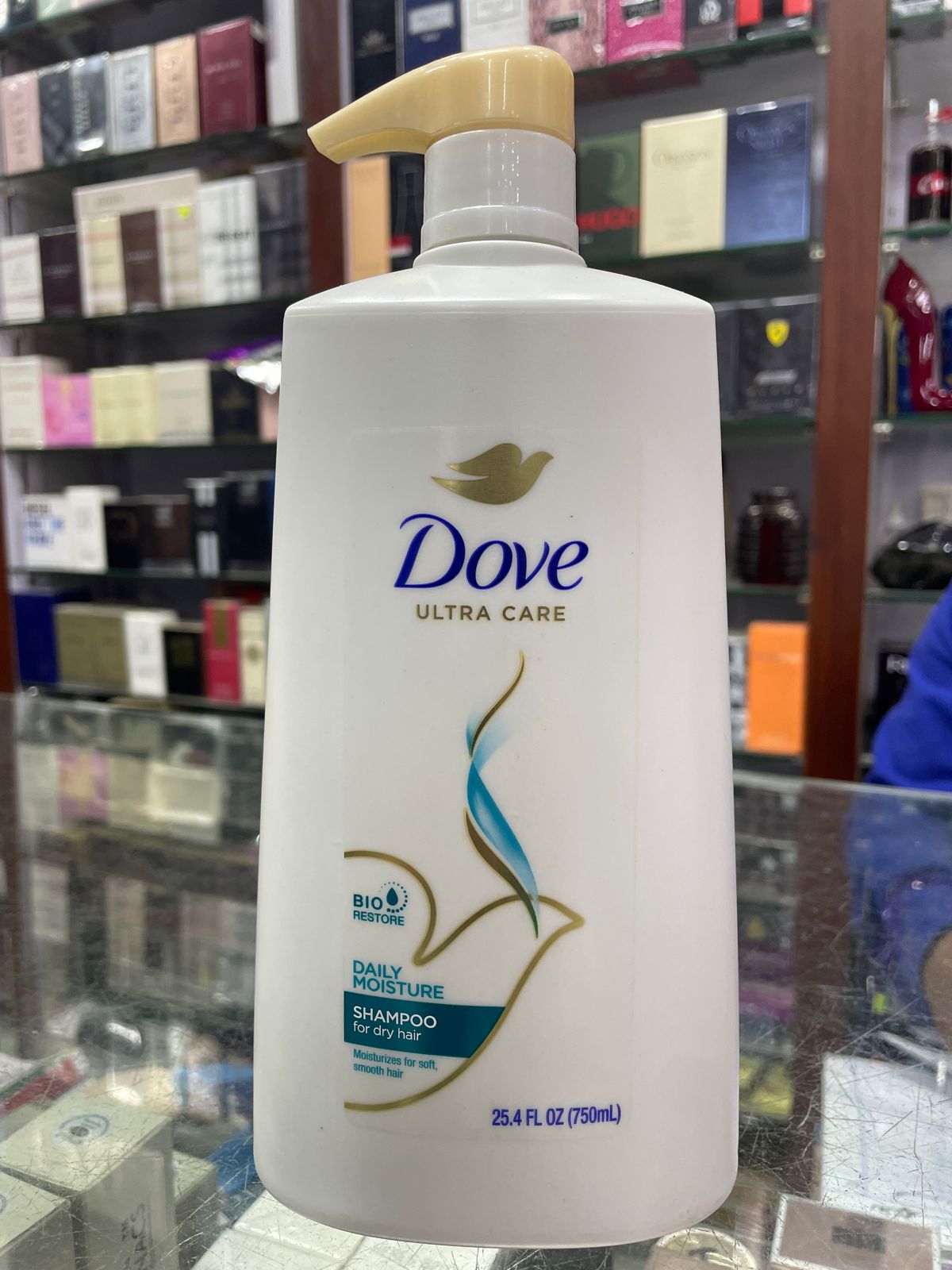 Dove Ultra Care Daily Moisture Shampoo, 750 ml