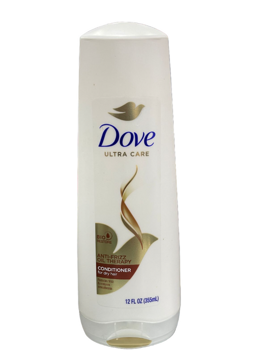 Dove Ultra Care Anti-Frizz Oil Therapy Conditioner, 355 ml