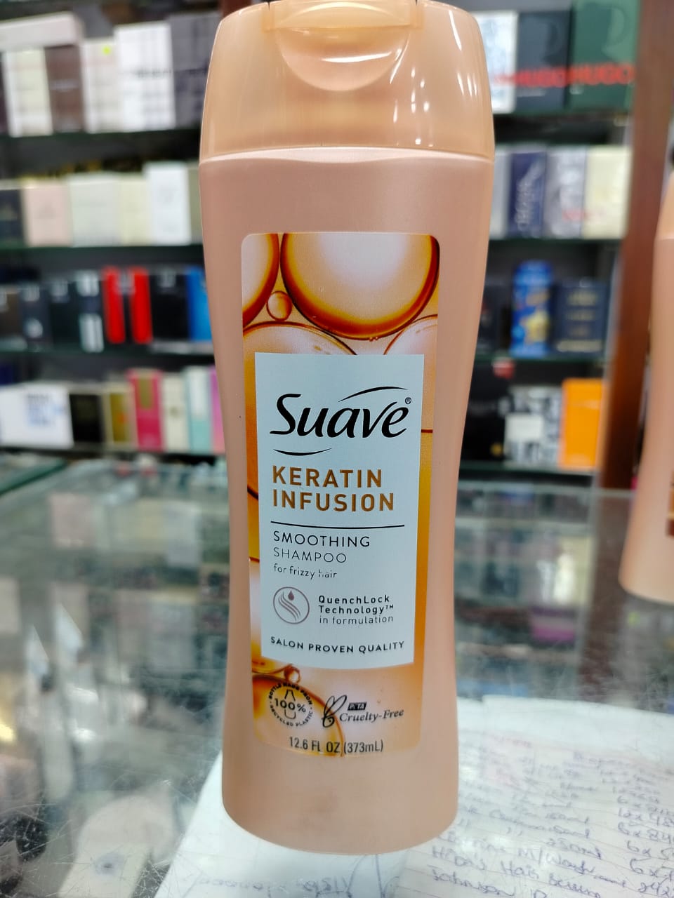 Suave Keratin Infusion Smoothing Shampoo, 373 ml