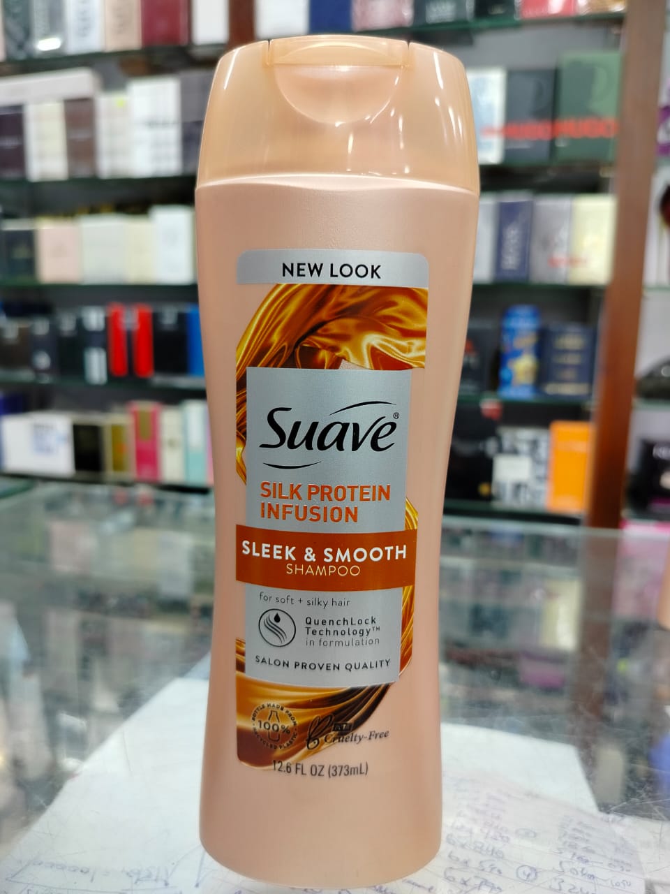 Suave Silk Protein Infusion Sleek & Smooth Shampoo, 373 ml