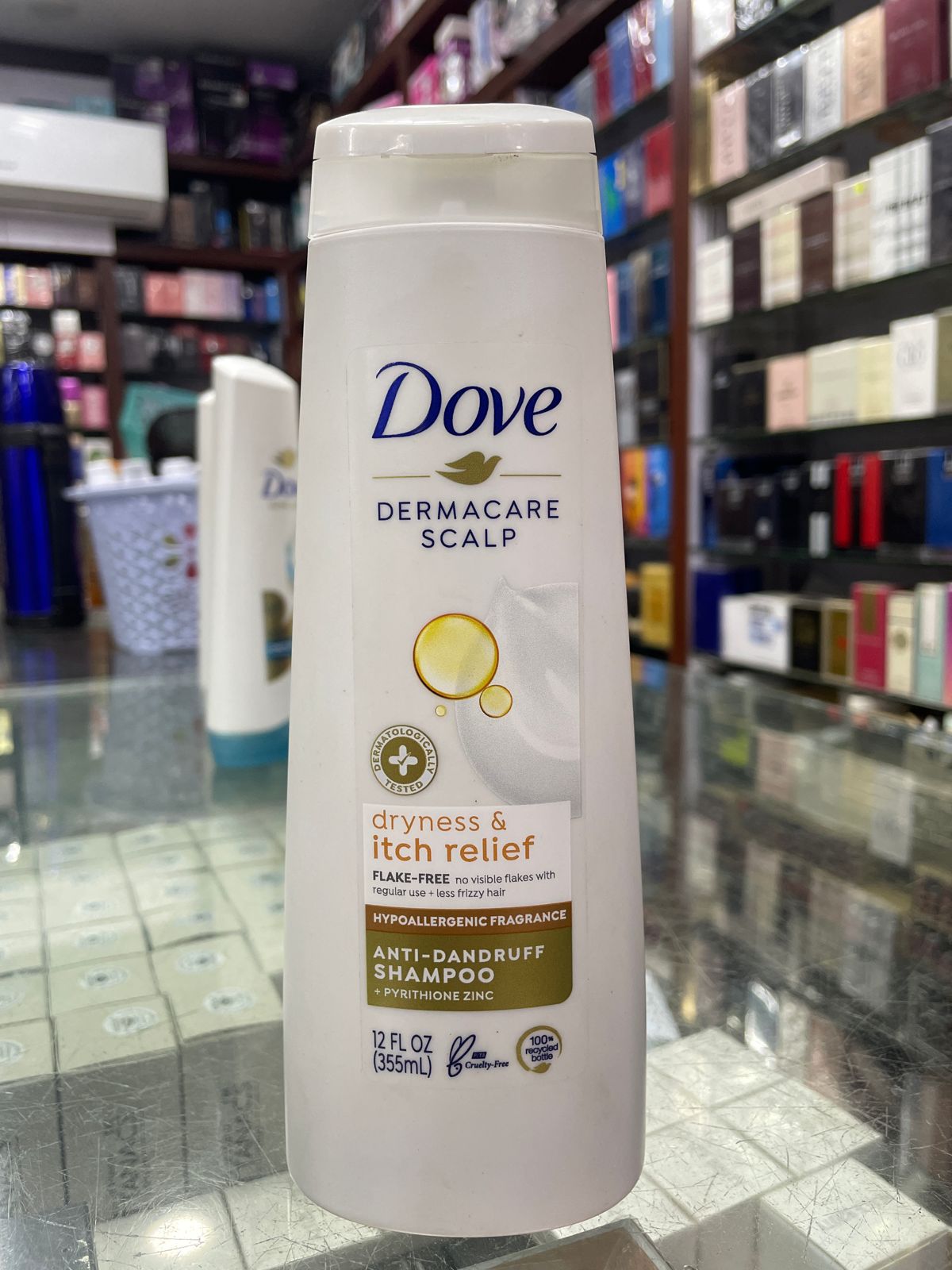 Dove DermaCare Scalp Dryness & Itch-Relief Anti-Dandruff Shampoo, 355 ml