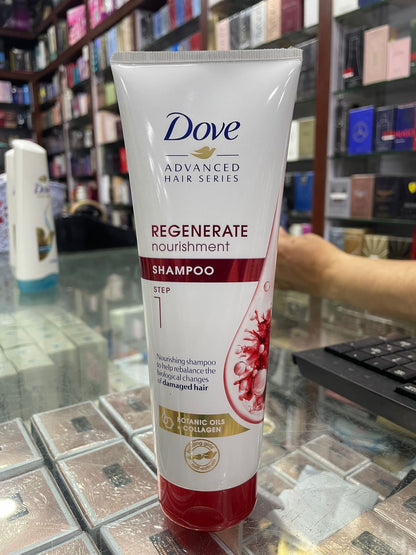 Dove Advanced Hair Series Regenerate Nourishment Step 1 Shampoo, 250 ml