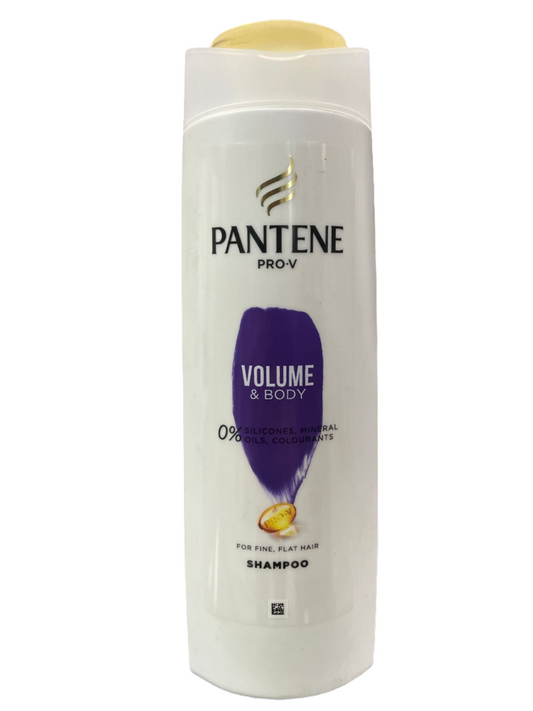 Pantene Pro-V Volume & Body 0% Mineral Oils For Fine Flat Hair Shampoo, 360 ml