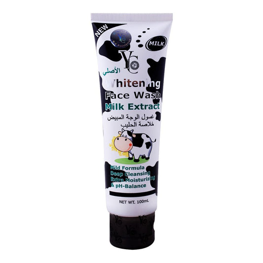 YC Whitening Face Wash, With Milk Extract, 100 ml