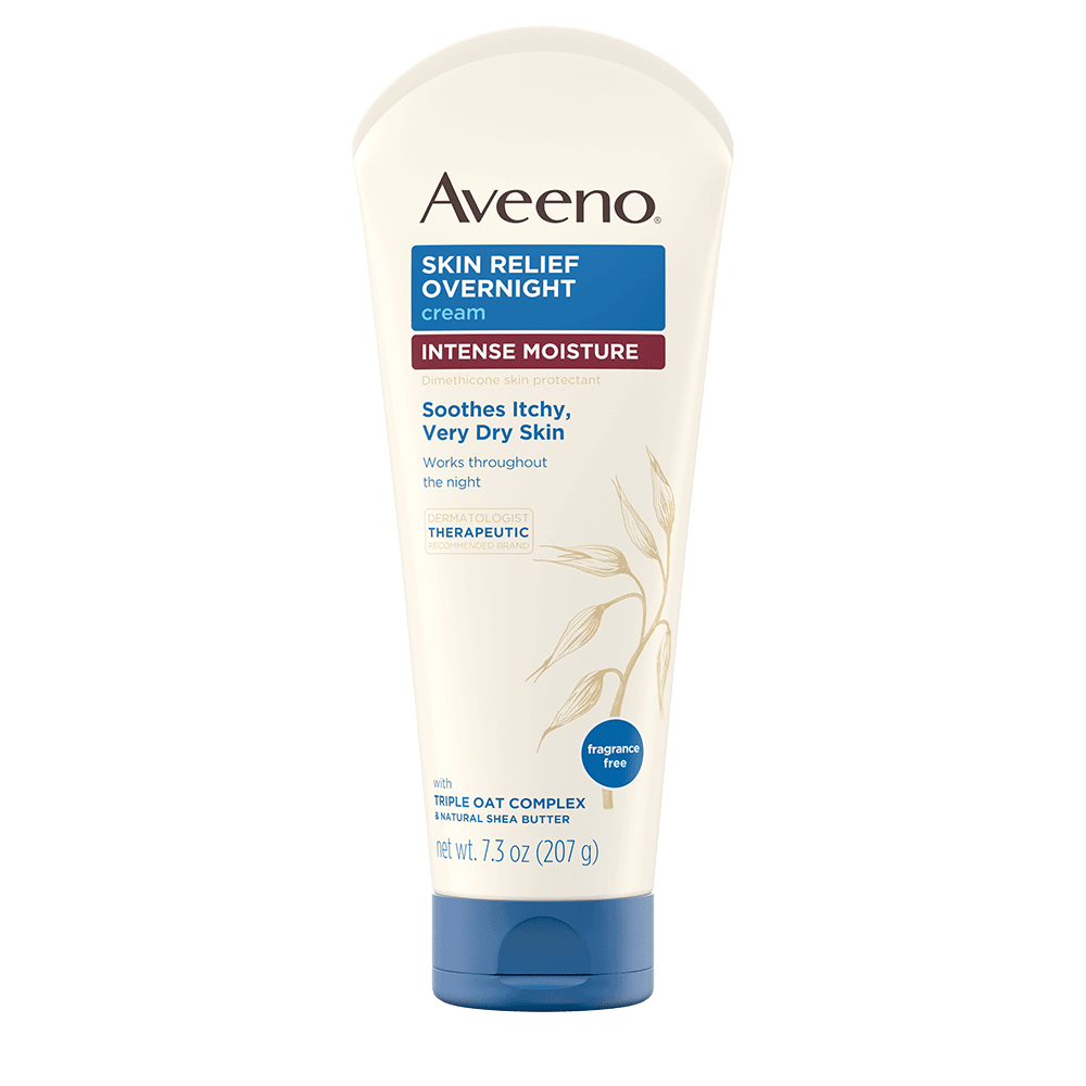 Aveeno Skin Relief Overnight Cream, 207 g