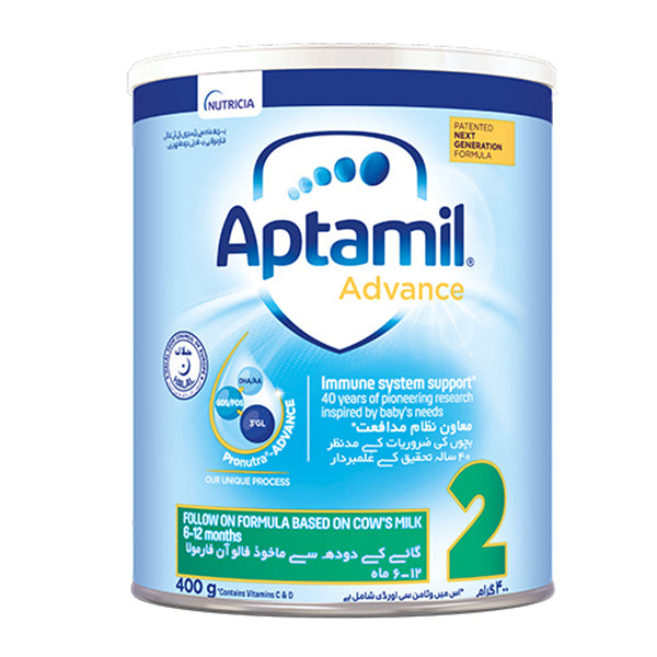 Aptamil Advance 2 Follow On Formula, 900g