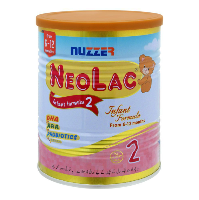 Neolac Stage 2 Infant Formula, 400g
