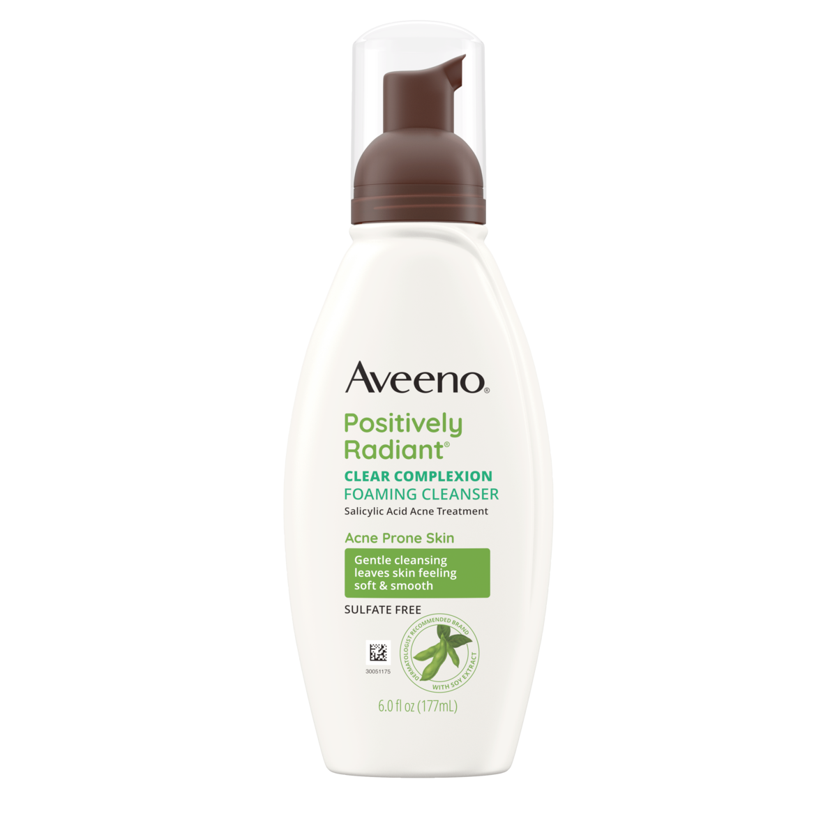 Positively Radiant Clear Complexion Foaming Facial Cleanser Oil-Free, 177 ml