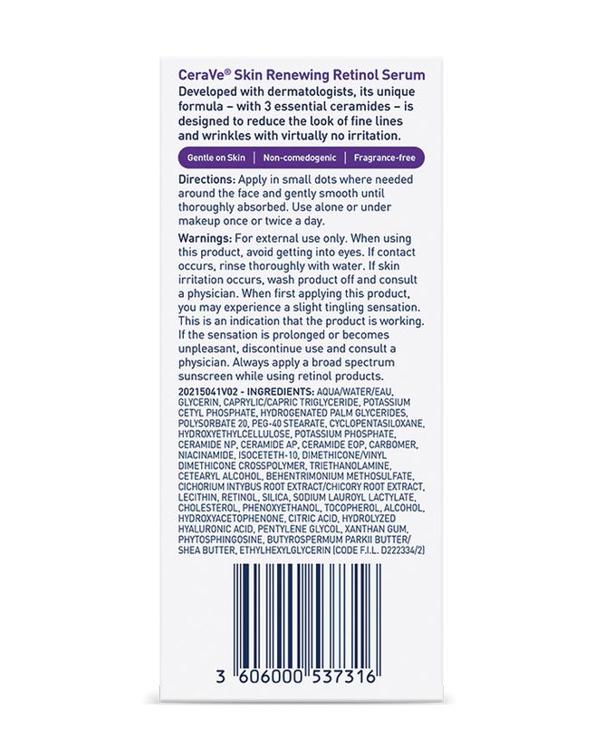 CeraVe Skin Renewing Retinol Serum, 30 ml