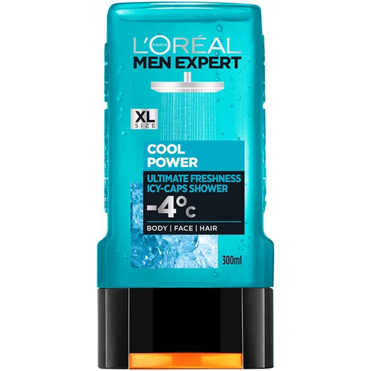 L'Oreal Paris Men Expert Cool Power Shower Gel, 300ml