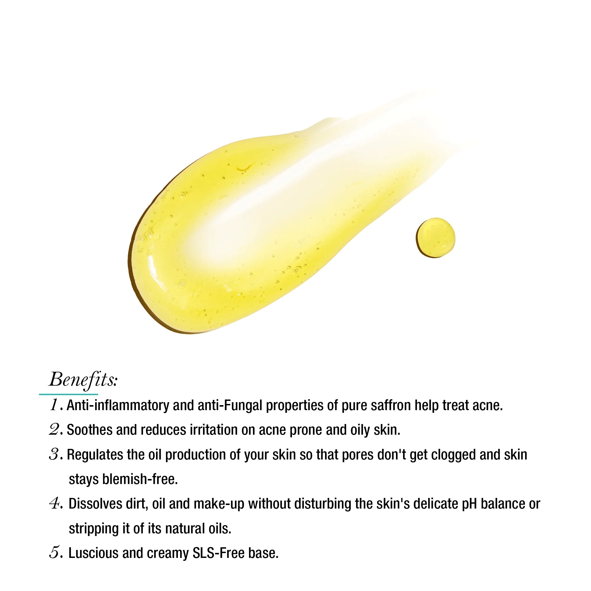 Benefit Conatural Saffron Face Wash – 150ml
