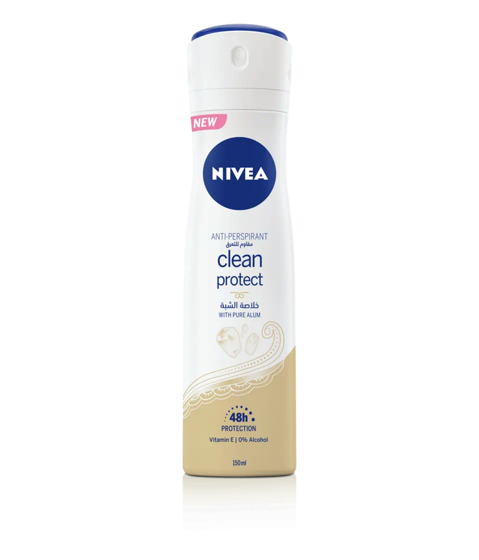 Nivea Clean Protect Body Spray, 150 ml
