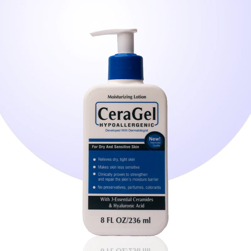 Ceragel Hypoallergenic Moisturizing Lotion 236ml in Pakistan