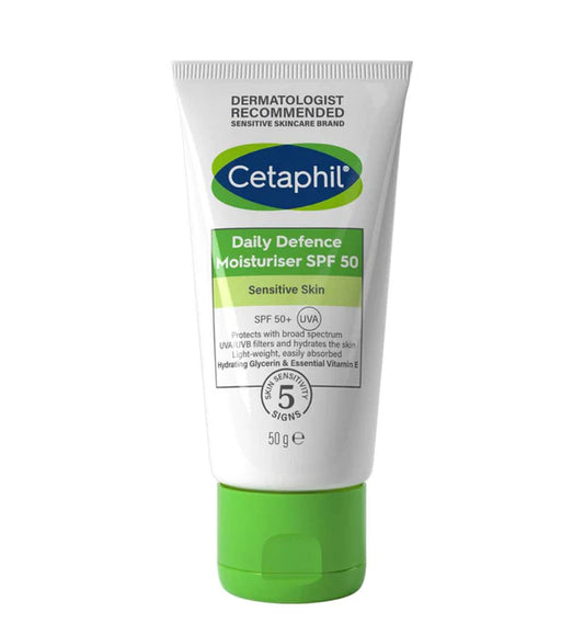 Cetaphil Daily Defense Moisturizer SPF 50+, 50 g