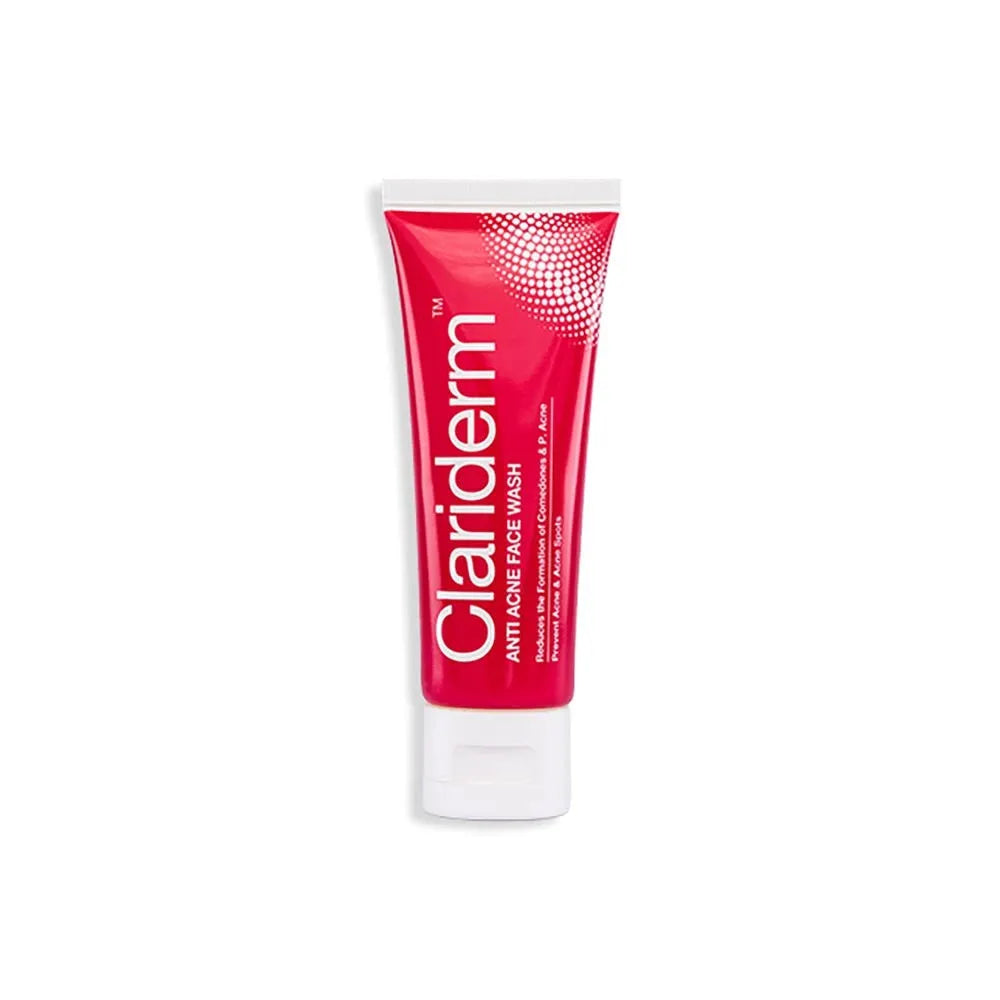 Clariderm Anti Acne Face Wash 60ml in Pakistan – Oil Control & Acne Care