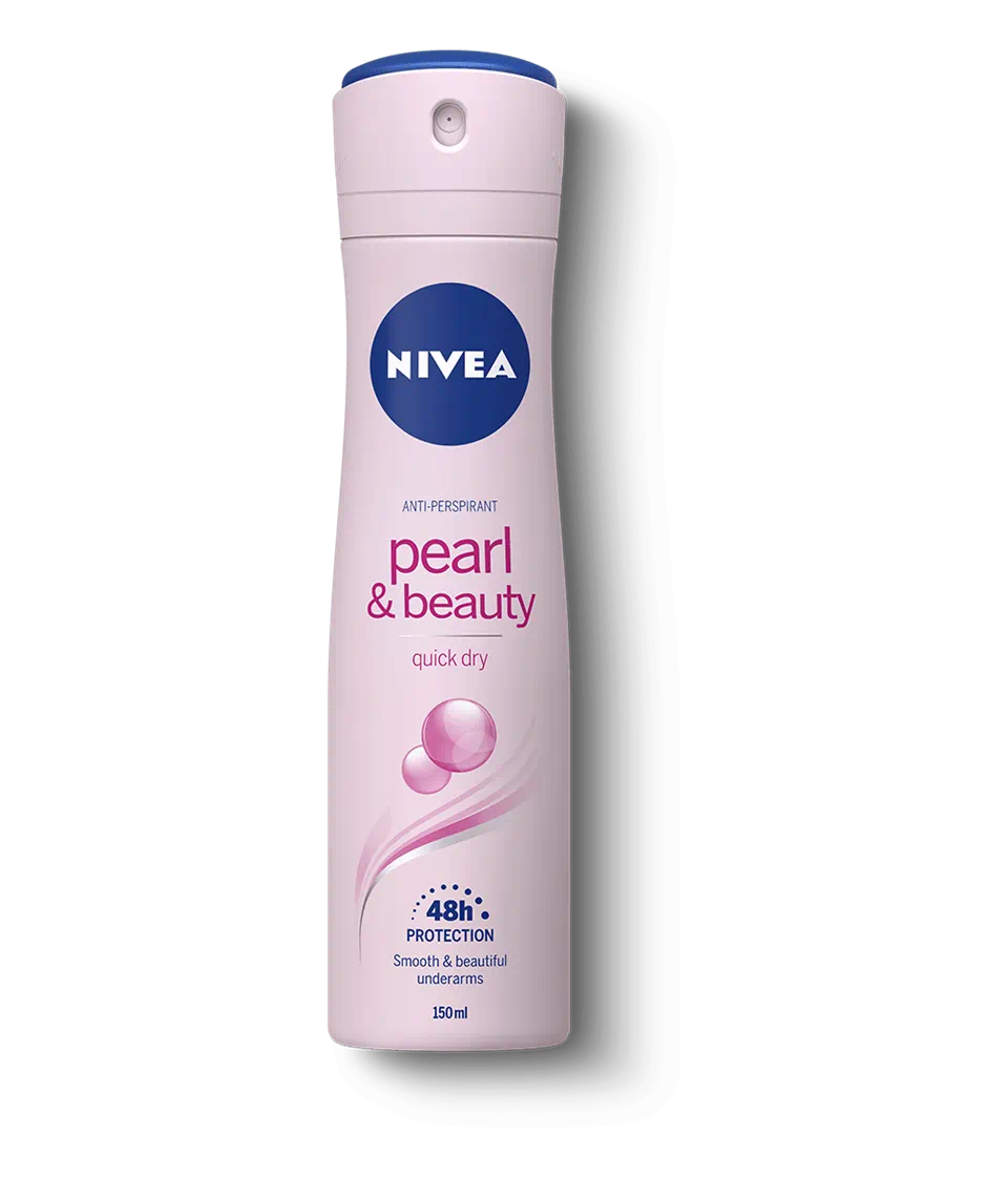 Nivea Pearl & Beauty Anti-Perspirant Body Spray, 150 ml