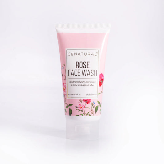 Conatural Rose Face Wash, 150 ml