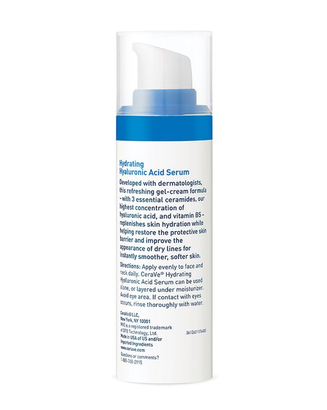 CeraVe Hydrating Hyaluronic Acid Serum, 30 ml