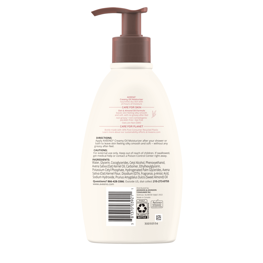 Aveeno Creamy Oil Moisturizer, 354 ml