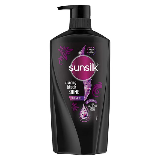 Sunsilk Stunning Black Shine Shampoo, 650 ml