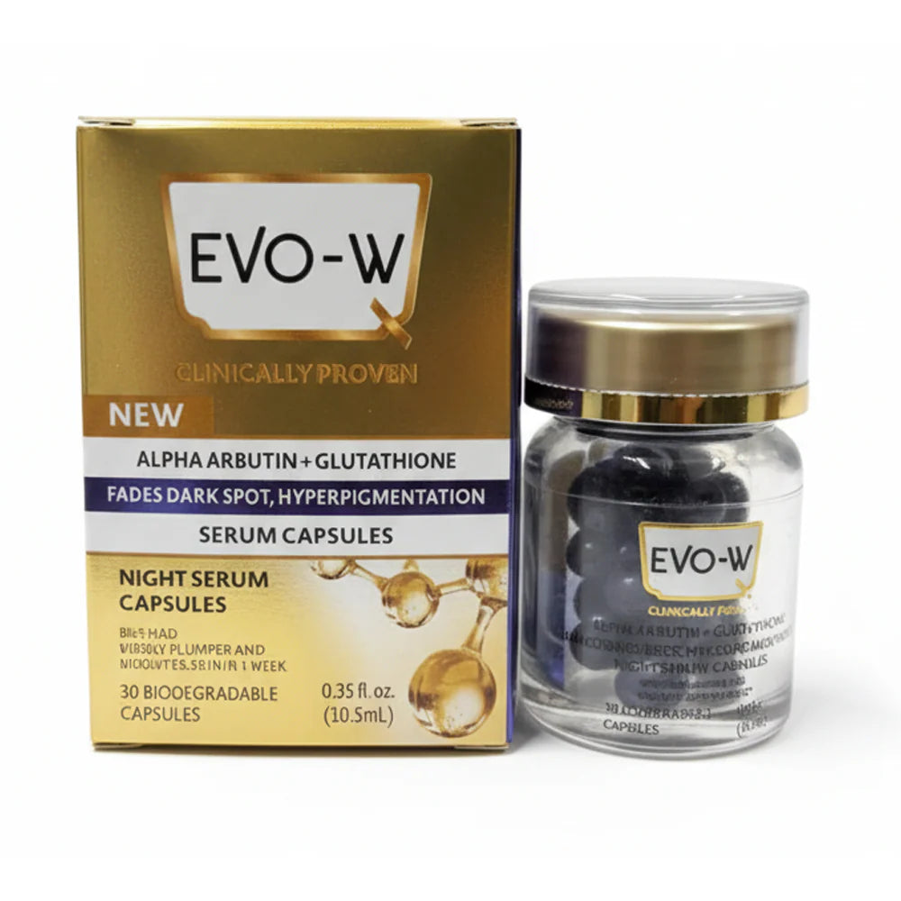 EVO-W Alpha Arbutin+Glutathione Serum Capsules – Shaheen Chemist