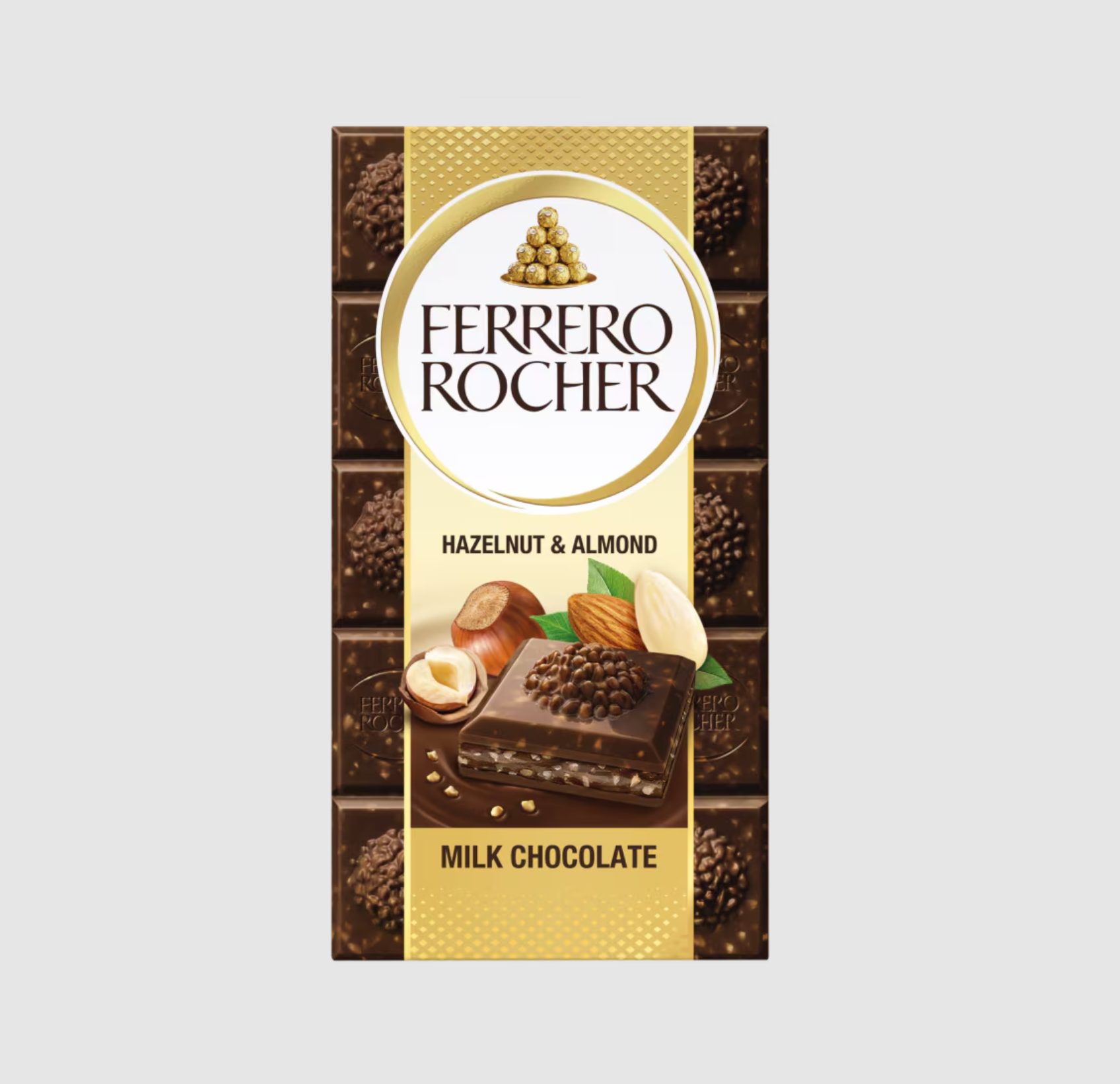 Ferrero Rocher Hazelnut & Almond Chocolate Bar