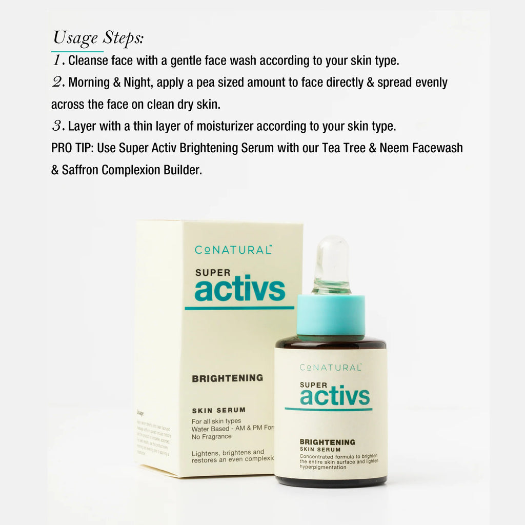 Conatural Brightening Skin Serum, 30 ml